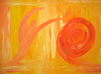 Tempera su tela - cm. 100 X 70